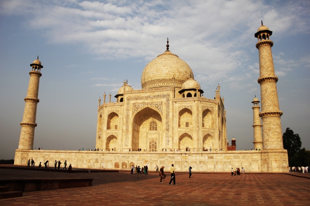 The Taj, in all its might and glory.